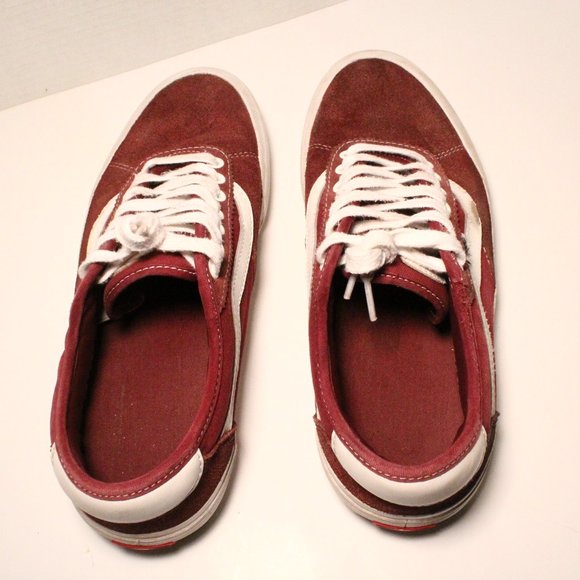 Vans Chima Ferguson Pro Maroon / Deep Red Leather | Men's 10 - Picture 4 of 9